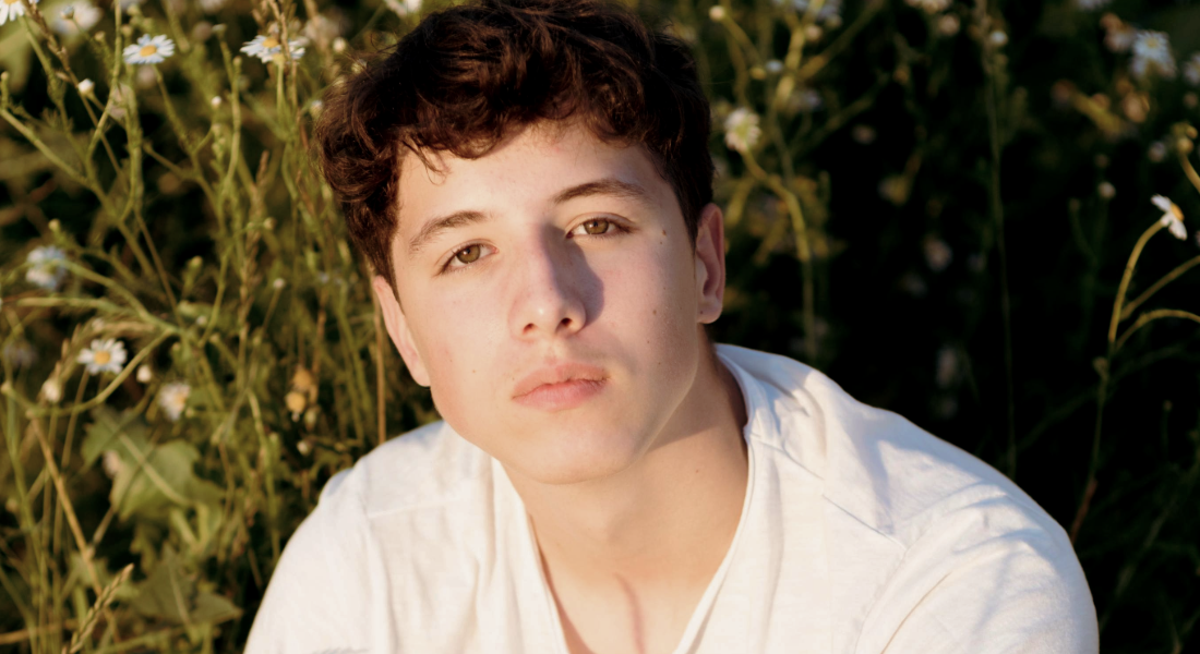 head on shot of a young man